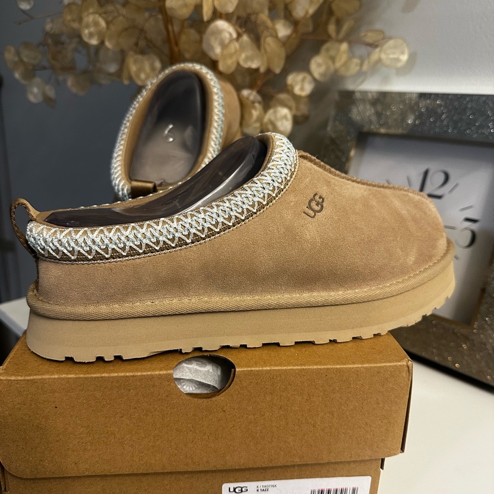UGG Tan Suede Slippers
